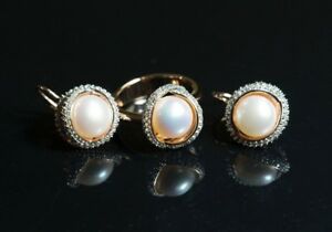 ̵ӻסۥ磻ȥȥѡ󥰥󥰥åȥ󥰥honura cultured pearl 050 cttw whit...