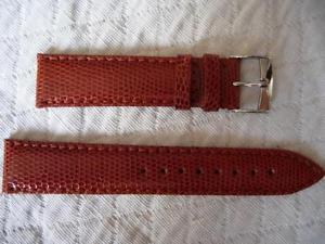 【送料無料】腕時計 ベルブレスレットマロンゴールドファブフランス18 mm tres belle qualit bracelet en lezard veritable marron gold fab france 【送料無料】腕時計 ベルブレスレットマロンゴールドファブフランス18 mm tres belle qualit bracelet en lezard veritable marron gold fab france