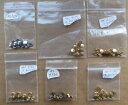 楽天hokushin【送料無料】腕時計　バッグサイズseveral bags of watch crowns, various sizes shown on front