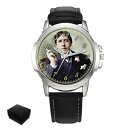 【送料無料】腕時計 オスカーワイルドメンズoscar wilde writer poet gents mens wrist watch gift engravi...