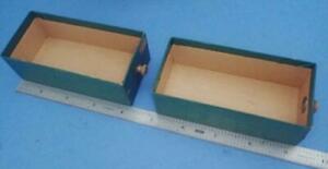 【送料無料】腕時計　ビンテージスワルトドロワーキャビネットスチールパーツカードボードデザインウォッチvintage swartchild amp; co 9 drawer watch parts cabinet steel amp; cardboard desig