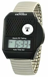 【送料無料】腕時計 ボタンatomic talking watch five senses top button lcd atomic talking watch 1095 【送料無料】腕時計 ボタンatomic talking watch five senses top button lcd atomic talking watch 1095