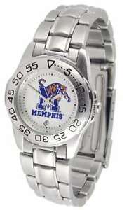 【送料無料】腕時計 メンフィスレディーススポーツスチールウォッチmemphis tigersladies sport steel watch 【送料無料】腕時計 メンフィスレディーススポーツスチールウォッチmemphis tigersladies sport steel watch