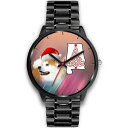 【送料無料】腕時計 クリスマスアラバマakita dog on christmas alabama wrist watchfree shipping(2)