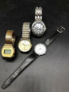 ベンラス 【送料無料】腕時計　アドルフォニーズlot of 4 watches starex adolfo benrus timex needs batteries