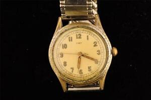 【送料無料】腕時計　クリントンビンテージメンズスイスvintage mens swiss clinton wristwatch running