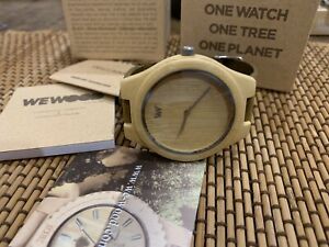 【送料無料】腕時計　watch vintage wewood orologio in legno quartz nos anni 2000