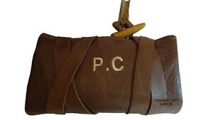 【送料無料】腕時計　レザーウォッチロールポーチトラベルケースleather watch roll time travellers 2 pouch travel case monogrammed gifts uk