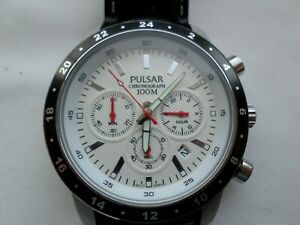 【送料無料】腕時計 パルサークロノグラフクォーツpulsar vd53x055 chronograph 100m gents quartz watch 【送料無料】腕時計 パルサークロノグラフクォーツpulsar vd53x055 chronograph 100m gents quartz watch