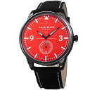 【送料無料】腕時計 キャンバスストラップウォッチmens akribos xxiv ak938rd small seconds genuine leather ...