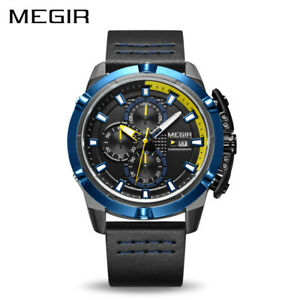 【送料無料】腕時計 クォーツスポーツクロノグラフクリスマスmegir men quartz sport watch chronograph military army xmas gifts for him father