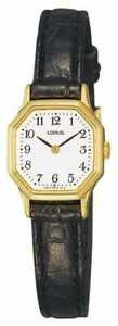 【送料無料】腕時計 レディースストラップウォッチlorus womens leather strap rpg40bx8 watch
