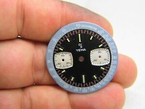 【送料無料】腕時計 ドcadran de montre chronographe yema pour valjoux 7733 【送料無料】腕時計 ドcadran de montre chronographe yema pour valjoux 7733