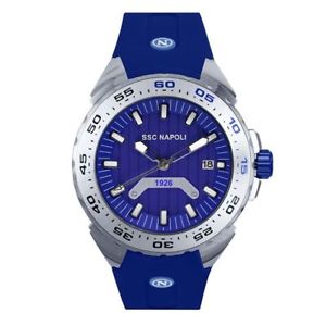 【送料無料】腕時計　ソロテンポナポリカサorologio solo tempo uomo ssc napoli cng 108jj cassa acciaio cinturino gomma