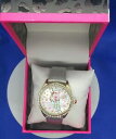    rv@W\ Ci[betsey johnson~nib womens diner time shake it up watch bj0069202bx