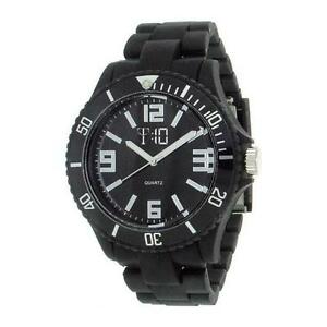 【送料無料】腕時計　orologio t10 litchi in policarbonato nero t10p028n