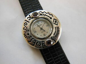【送料無料】腕時計　ボマアメジストトーンスターリングシルバーウォッチladies boma sterling silver watch with amethyst gemstones