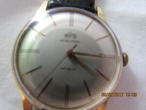 【送料無料】腕時計　ビンテージマニュアルfor *******vintage 1982 rare hpb gold plated manual wind******* wrist watch