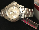 腕時計　スポーティダイバーモデルメンズステンレススチールベゼルsportliches tauchermodell qamp;q herrenuhr edelstahl datum lesbar drehbare lnette