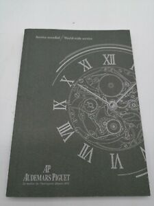 【送料無料】腕時計 オーデマピゲワールドワイドサービスaudemars piguet booklet world wide service oroginal 2005