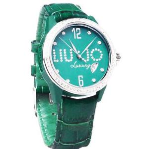 【送料無料】腕時計 リュジョセンターカラーペレヴェルデラティーニロゴliu jo orologio polso femminile colortime tlj008 pelle verde brillatini logo 【送料無料】腕時計 リュジョセンターカラーペレヴェルデラティーニロゴliu jo orologio polso femminile colortime tlj008 pelle verde brillatini logo