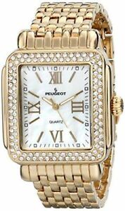 【送料無料】腕時計 プジョーアールデコクリスタルベゼルブレスレットドレスゴールドウォッチpeugeot rectangle deco crystal bezel bracelet dress glitz gold watch 7080g 【送料無料】腕時計 プジョーアールデコクリスタルベゼルブレスレットドレスゴールドウォッチpeugeot rectangle deco crystal bezel bracelet dress glitz gold watch 7080g