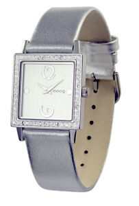 【送料無料】腕時計 パリブレスレットmoog paris montre femme avec cadran argent bracelet argent