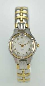【送料無料】腕時計 エディーバウアーレディースステンレススチールゴールドレジストeddie bauer watch womens stainless steel gold silver water resist white quartz