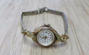 【送料無料】腕時計　ビンテージボリビアvintage bolivia womens wristwatch ~ 1jewels ~ 11k5606