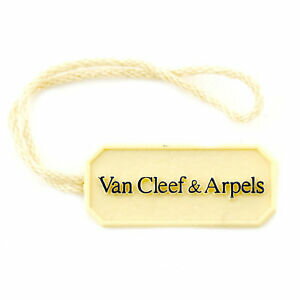 【送料無料】腕時計 ヴァンクリーフプラスチックベージュウォッチvan cleef amp; arpels beige plastic watch tag in great condition