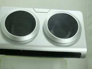 【送料無料】腕時計　シルバーダブルウォッチ＃silver double watch rotator 94418