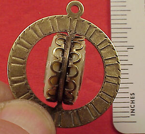 【送料無料】腕時計　スピナアコーディオンポケットウォッチフォブチェーンカーニバルペンダント