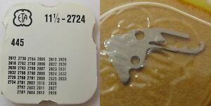 【送料無料】腕時計　レバースプリングeta 2724 2782 2783 watch part 445 setting lever spring * sealed *