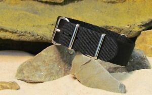 【送料無料】腕時計　ナイロンストラップストラップハードウェアxii ballistic nylon strap w polished hardware by nato strap co