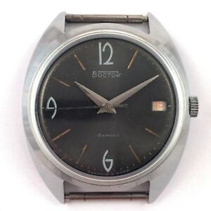 【送料無料】腕時計 ビンテージソヴォストークゼンマイソ#vintage soviet vostok windup watch, ussr, cal2234, servied *us seller* 653