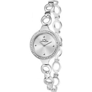 【送料無料】腕時計　ドナクロノスターシルバースワロフスキーorologio donna chronostar selena r3753275502 bracciale acciaio silver swarovski