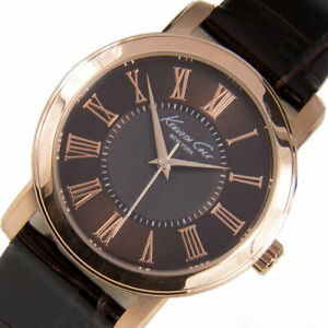 【送料無料】腕時計　ケネスニューヨークアナログブラウンレザーウォッチストラップkenneth cole york 10022551 womens analog watch brown leather strap