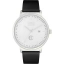 【送料無料】腕時計 ペレネロビアンコorologio uomo enrico coveri ectc016 pelle nero bianco 42mm man