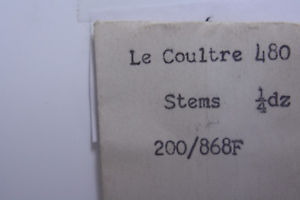 【送料無料】腕時計 モデルウォッチlecoultre watch stem models 480 etc200868f bestfit