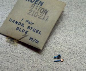 【送料無料】腕時計 バトングリーンセットset of nos gruen 210211 blued steel baton wrist watch hands 【送料無料】腕時計 バトングリーンセットset of nos gruen 210211 blued steel baton wrist watch hands