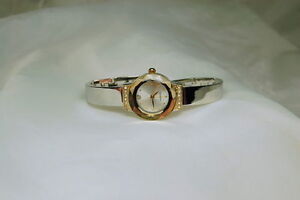 【送料無料】腕時計 ブレスレットキュービックジルコンquality quartz wrist watch bracelet silveramp;cubic zircon