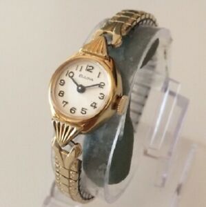 【送料無料】腕時計　レディビンテージウォッチorologio watch bulova vintage women lady 1976