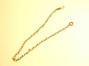 yzrv@C`_`F[12 inch long modern gold colored watch chain