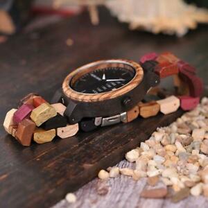 【送料無料】腕時計　ボボカップルレディスウオッチメーカーbobo bird bamboo wooden lover couple watches men show date ladies wristwatch