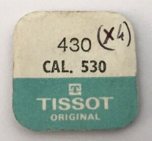 【送料無料】腕時計 ティソセットスプリングスnos part 430 for mouvement tissot cal 530 movement set of 4 springs ressorts