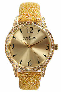 【送料無料】腕時計 ビーズストラップジョアンリバースクラシックスコレクションゴールドトーンウォッチjoan rivers classics collection womens goldtone watch with yellow bead strap 【送料無料】腕時計 ビーズストラップジョアンリバースクラシックスコレクションゴールドトーンウォッチjoan rivers classics collection womens goldtone watch with yellow bead strap
