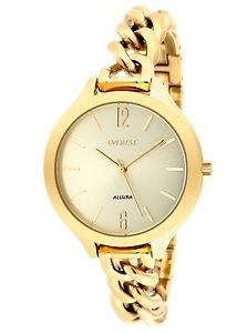 【送料無料】腕時計 エベレストゴールドトーンゴールドeverest womens es10121 watch gold tone gold