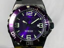 【送料無料】腕時計　スイススイスクオーツシリコンストラップパープルウォッチswiss legend purple 47mm expedition swiss quartz date silicone strap watch