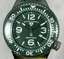 【送料無料】腕時計　スイスネプチューングリーンスイスクオーツシリコンストラップウォッチswiss legend green 52mm neptune swiss quartz date silicone strap watch