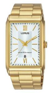 【送料無料】腕時計　ポストlorus gents rectangular watch rh906jx9 rrp 6999 our 5595 free uk post